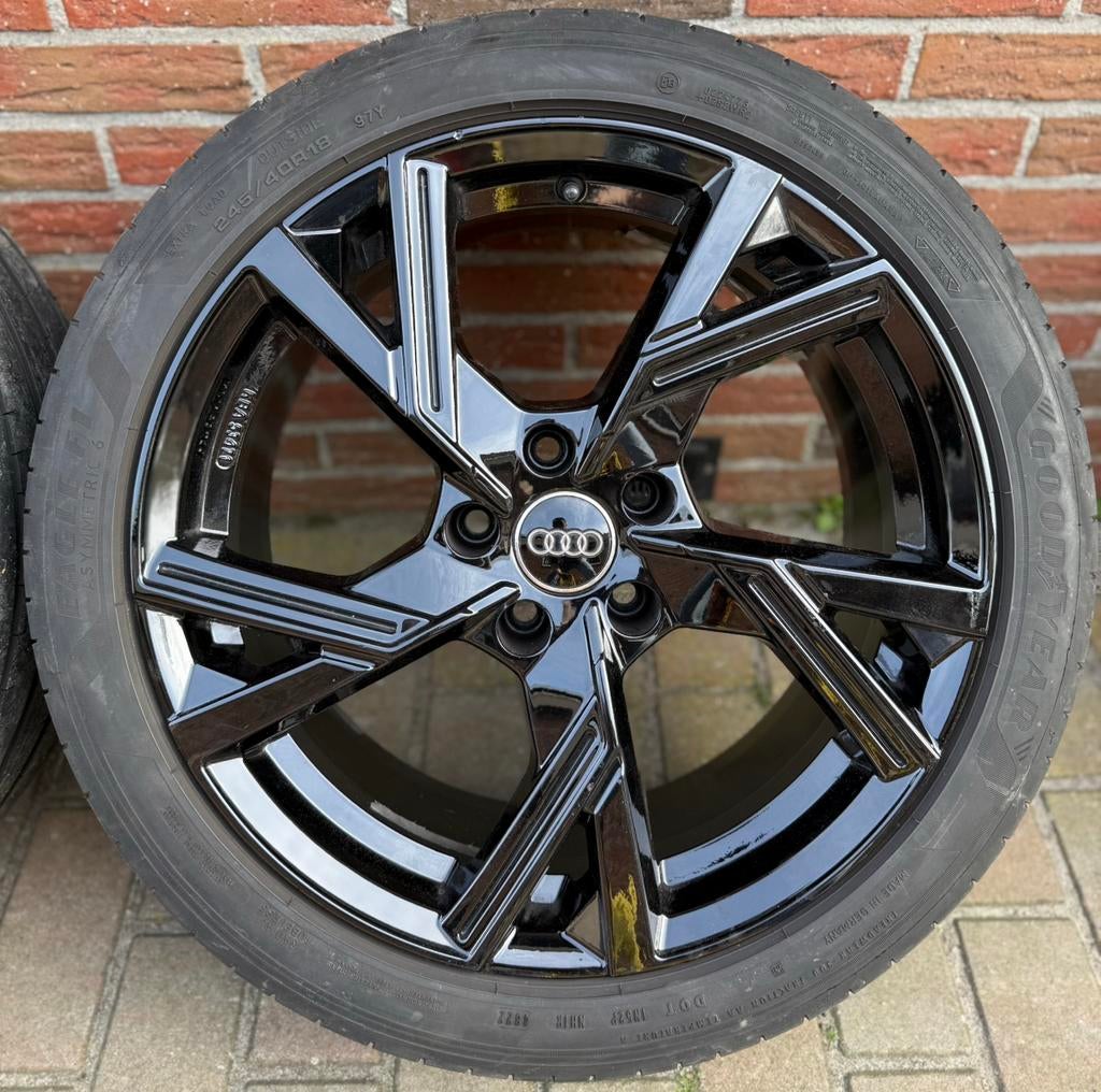 ✅ 18” Audi A4 RS6 Style Velgen GMP Angel + A merk zomerb., 18 inch, Banden en Velgen, Ophalen of Verzenden, Personenwagen