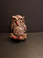 Vintage uil wiebelogen, Verzamelen, Beelden en Beeldjes, Ophalen of Verzenden, Gebruikt, Dier