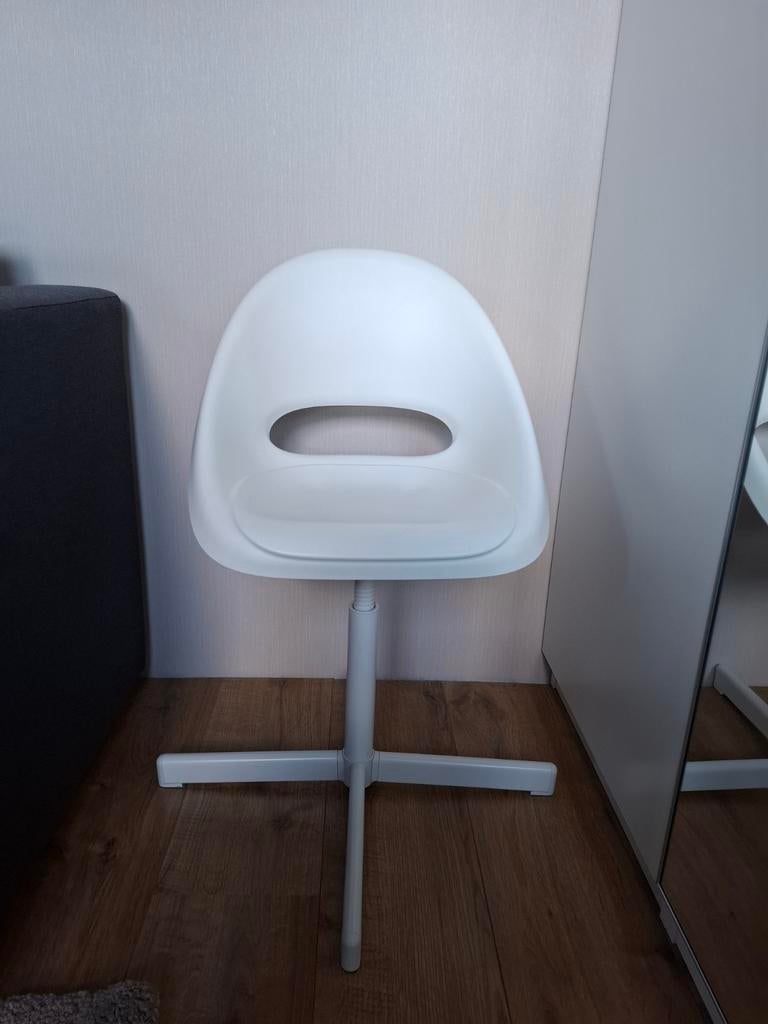 Ikea LOBERGET / SIBBEN Kinderbureaustoel wit, Ophalen, Gebruikt, Overige typen