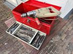 Van Heem Klassieke Boormachine met Boren in Metalen Kist, Ophalen, Gebruikt, Minder dan 400 watt, Boormachine