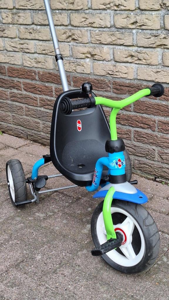 Puky driewieler, Ophalen