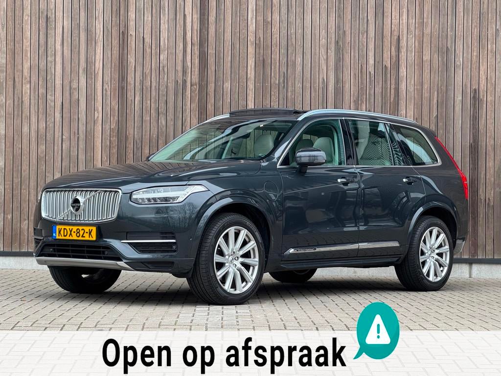 Volvo XC90 2.0 T8 Twin Engine AWD Inscription|Trekhaak|PANO|, Auto's, Volvo, 1998 cc, Gebruikt, 7 stoelen, Bedrijf