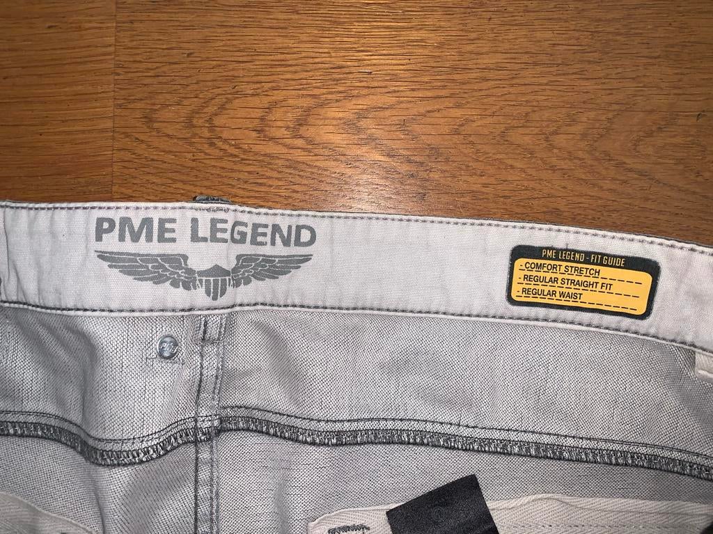 PME Legend BARE METAL jeans maat 35/34 zgsn, Kleding | Heren, Ophalen of Verzenden, Zo goed als nieuw, Grijs, Overige jeansmaten