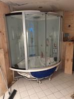 Luxe Stoom Douchecabine met Bad - Zo Goed als Nieuw, Ophalen of Verzenden, Zo goed als nieuw, Glas, Douche