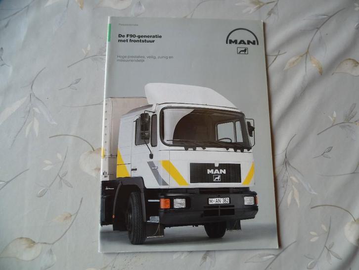MAN F90 frontstuur, Boeken, Auto's | Folders en Tijdschriften, Zo goed als nieuw, Overige merken, Verzenden