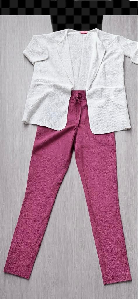 Studio Anneloes 2-delige set: Broek & Vest - Maat S, Kleding | Dames, Broeken en Pantalons, Ophalen of Verzenden, Zo goed als nieuw