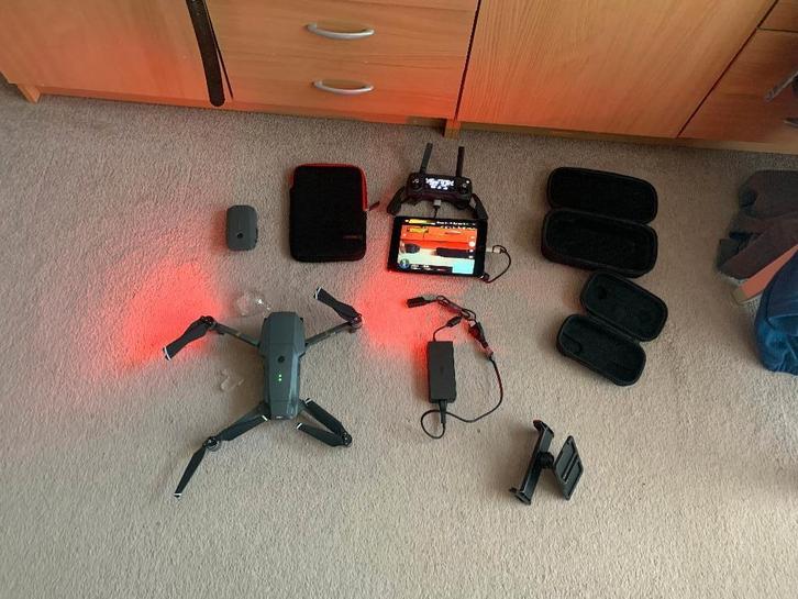 DJI MAVIC PRO, Audio, Tv en Foto, Drones, Zo goed als nieuw, Cameradrone, Standaard kwaliteit, DJI, 250 tot 900 gram, 15 tot 30 minuten