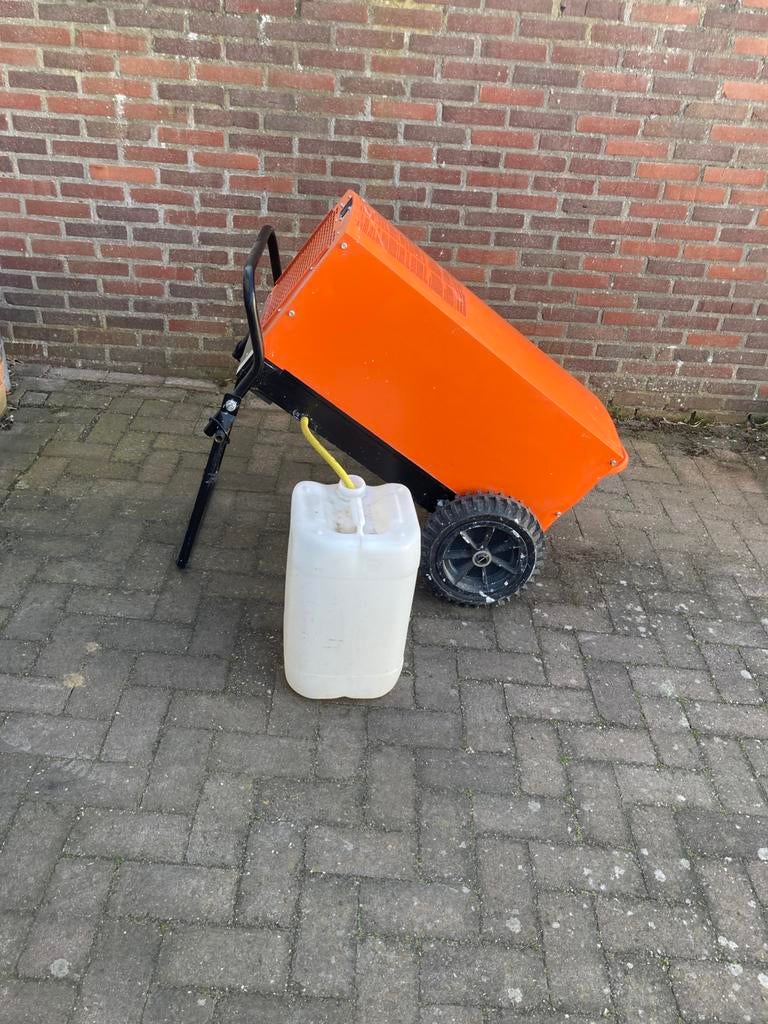 Bouwdroger Trotec TTK800, Ophalen, Gebruikt