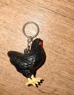 Sleutelhanger zwarte kip, Ophalen of Verzenden