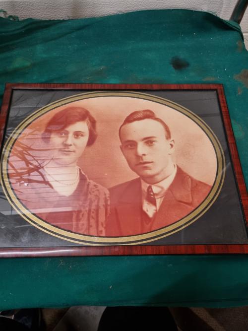 portret foto vintage in lijst, Ophalen of Verzenden, 'T Olde Gre-j, Info@toldegrej.nl, Endepoelstraat 20f Didam