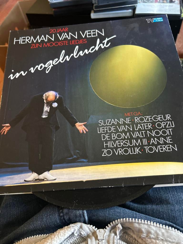 Herman van Veen - Zijn Mooiste Liedjes In Vogelvlucht LP, Gebruikt, Overige genres, 1980 - 1989, Ophalen of Verzenden