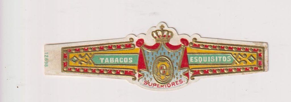sigarenbanden - TABACOS ESQUISITOS SUPERIORES, Verzamelen, Ophalen of Verzenden, Zo goed als nieuw, Sigarenbandjes