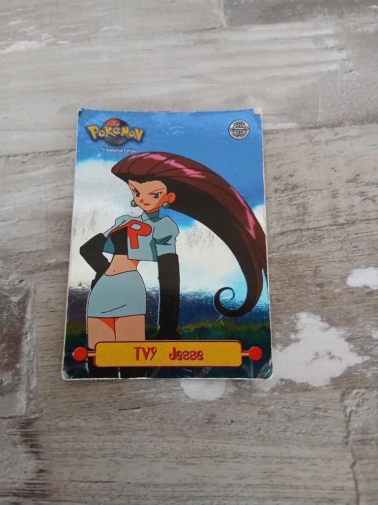 Pokémon TV Animation Edition Kaart - Jessie (TV9), Ophalen of Verzenden, Gebruikt, Losse kaart