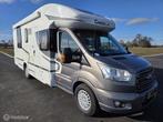 Chausson 718 EB 2015 Hefbed, Queensbed, Solar Euro-5, Koelkast, Luifel, 7 tot 8 meter, Half-integraal