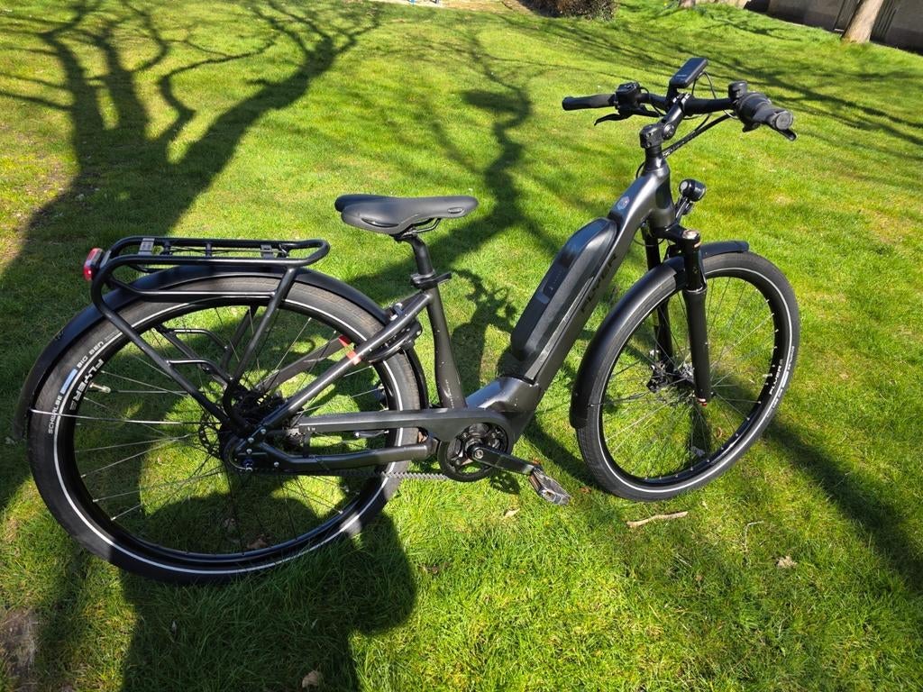 Elektrischefiets Flyer Upstreet5 7.03 is met Riem, Fietsen en Brommers, Elektrische fietsen, Ophalen, Zo goed als nieuw, Overige merken