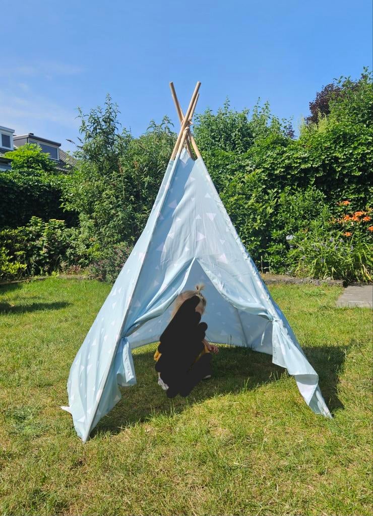 Tipi speeltent, Ophalen, Gebruikt