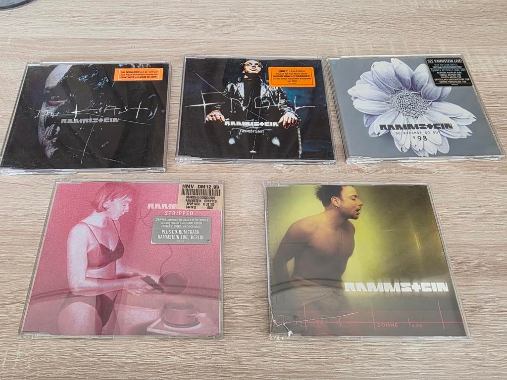 Rammstein CD Singles Set - 5 stuks, Ophalen of Verzenden
