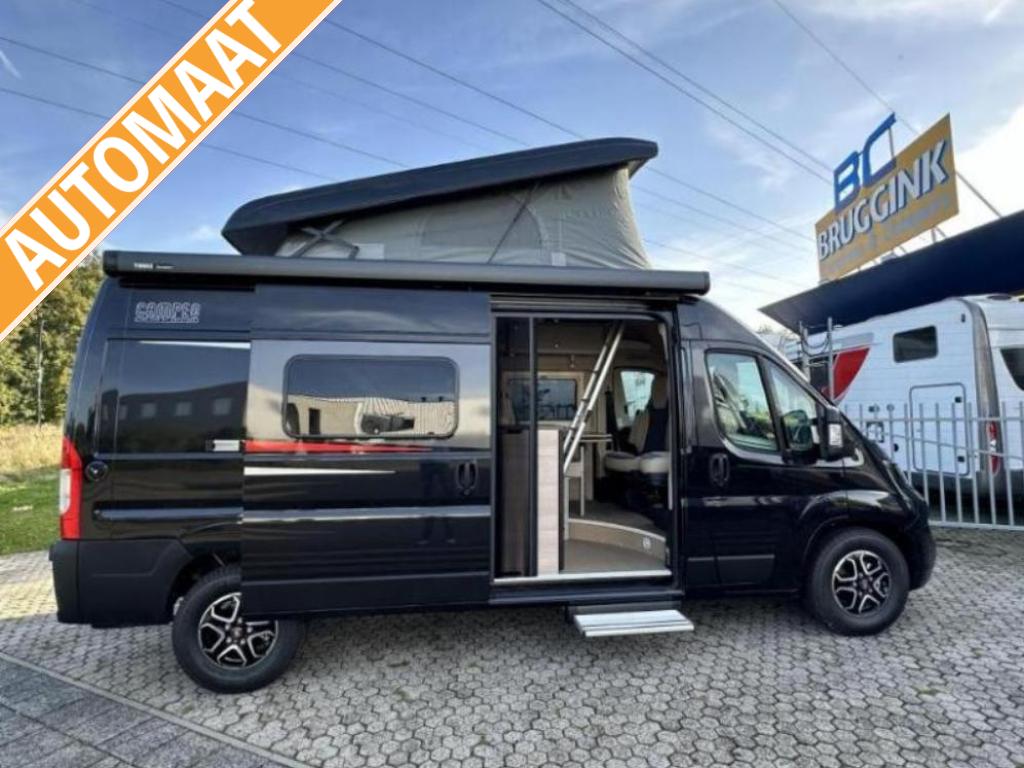 Bürstner Campeo C600 NIEUW 140PK-AUTOMAAT+SLAAPDAK, Caravans en Kamperen, Campers, Automaat, Ringverwarming, Fiat, Bedrijf
