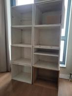 8 masief houten kratten, Ophalen, Gebruikt, 25 tot 50 cm, Minder dan 100 cm