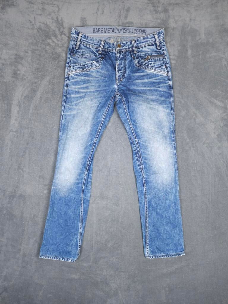Pme Legend Broek Bare Metal W33 L32 Blauw Jeans., Kleding | Heren, Blauw, ., Ophalen of Verzenden, Zo goed als nieuw