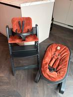 Kinderstoel Kidsmill Up! Zwart, Kinderen en Baby's, Kinderstoelen, Ophalen, Gebruikt, Meegroeistoel, Gordel(s)