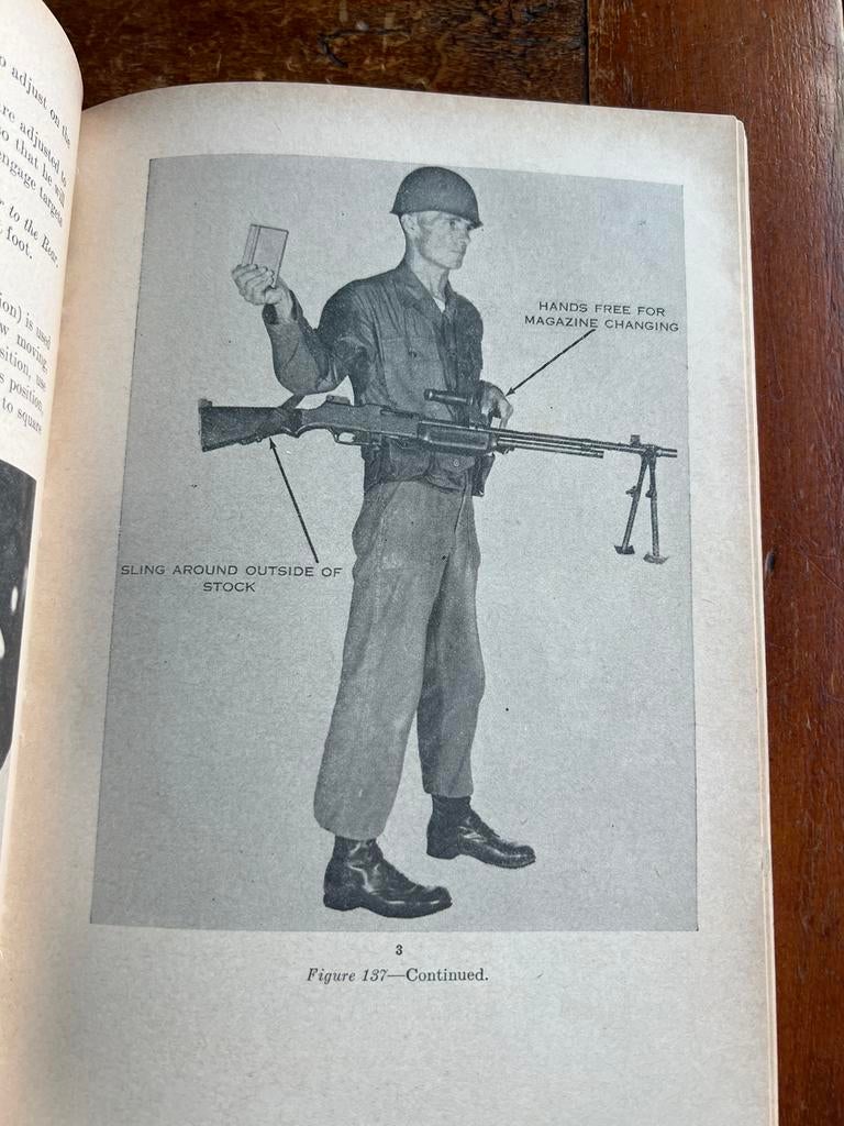 WO2 Korea Amerikaans voorschrift M1918 BAR Automatic rifle, Ophalen of Verzenden, Duitsland, Landmacht
