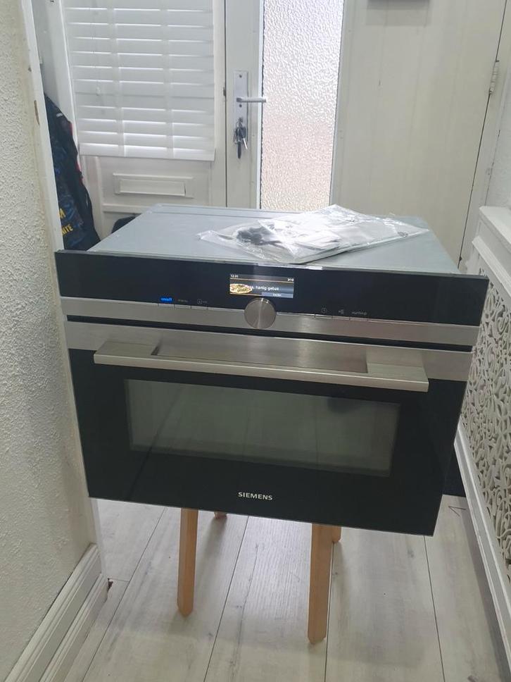 Siemens iQ700 combi oven combimagnetron, Witgoed en Apparatuur, Ovens, Zo goed als nieuw, Inbouw, Oven, 45 tot 60 cm, 45 tot 60 cm