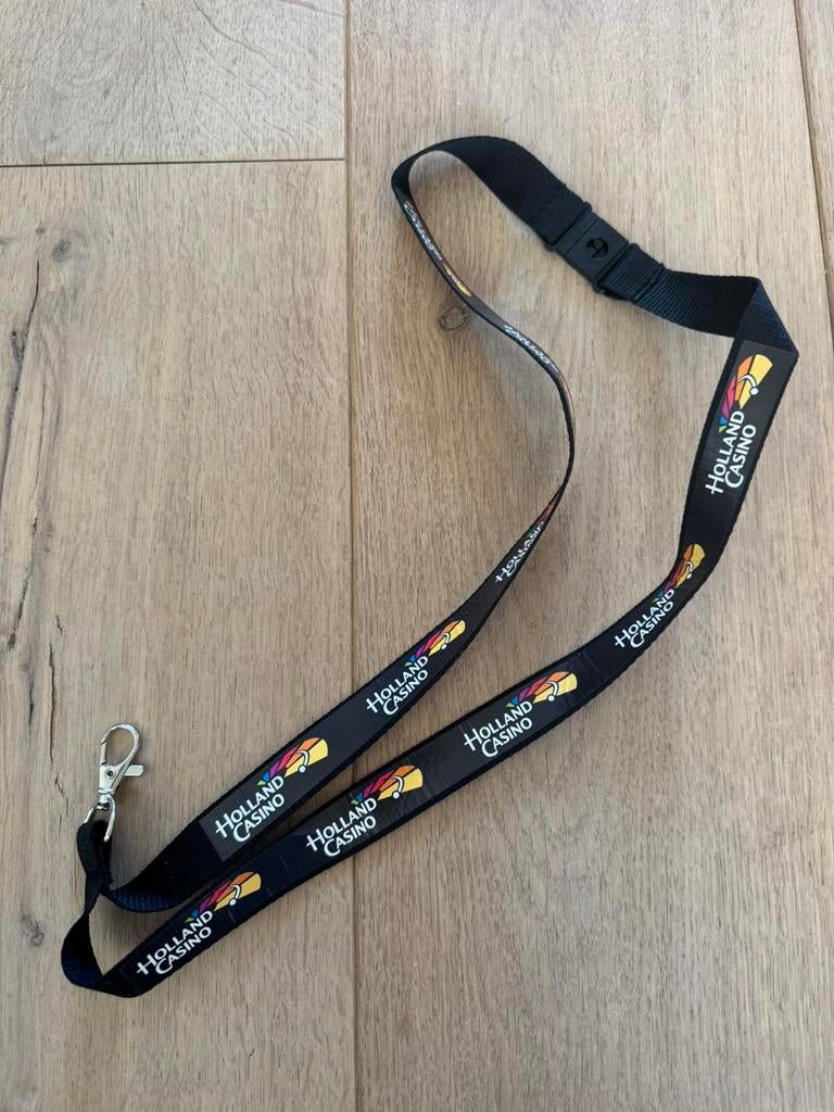 Lanyard Holland Casino, Verzamelen, Ophalen of Verzenden, Zo goed als nieuw, Gebruiksvoorwerp