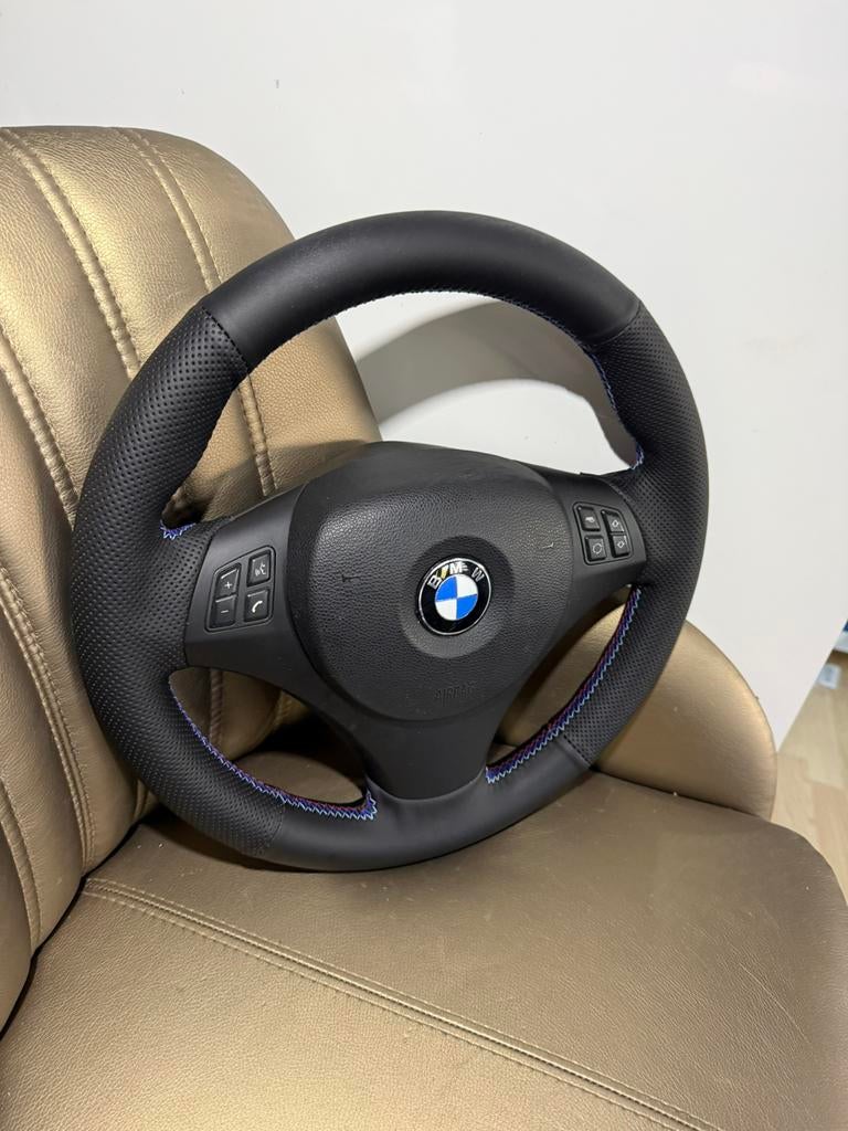 Bmw E81 E82 E87 E88 E90 E91 E92 E93 leder stuur, Ophalen of Verzenden, BMW