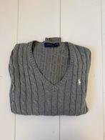 Grijze kabeltrui Ralph Lauren maat M ZGAN!, Kleding | Dames, Truien en Vesten, Ophalen of Verzenden, Zo goed als nieuw, Maat 38/40 (M)