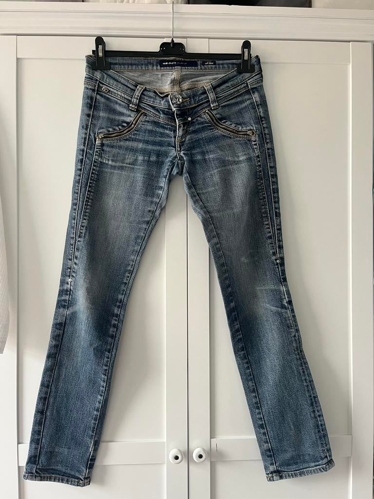 Miss sixty spijkerbroek, Ophalen of Verzenden, Gedragen, Blauw, W30 - W32 (confectie 38/40)