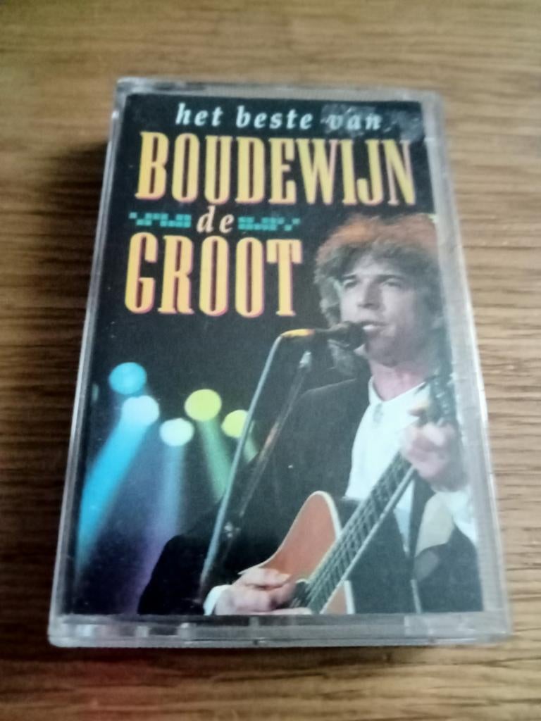 cassette Boudewijn de Groot, Cd's en Dvd's, Gebruikt, 1 bandje, Ophalen of Verzenden, Voorbespeeld