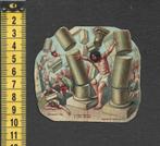 Joods antiek poezieplaatje: Simons dood (713), Verzamelen, Ophalen of Verzenden