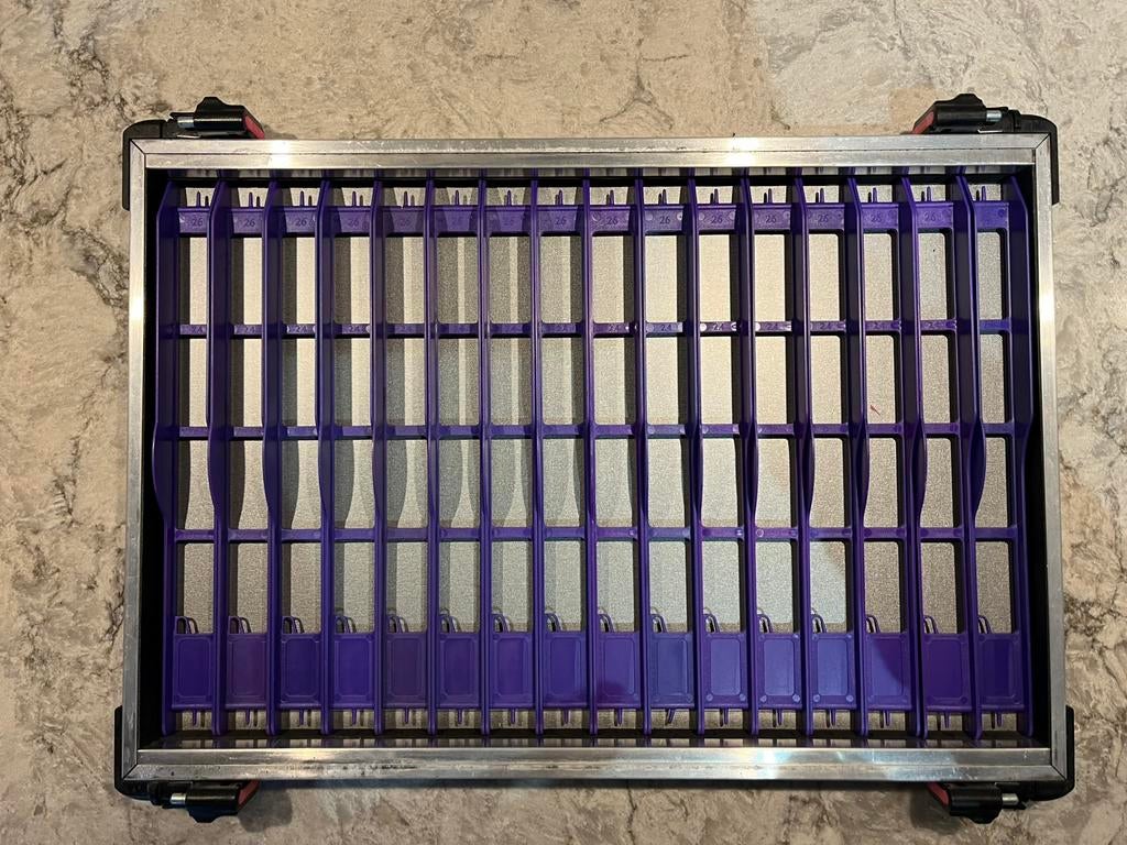 Rive tuiglade lade met paarse nieuwe tuigplankjes, Ophalen of Verzenden, Zo goed als nieuw, Overige typen