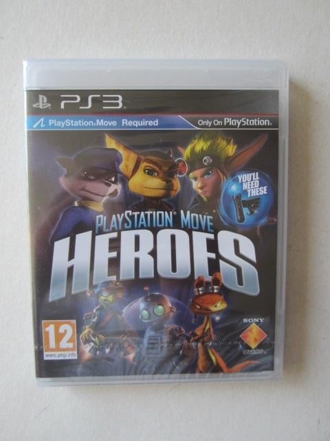 PS3 * Move Heroes * Playstation 3 (Jak Ratchet Sly), Overige genres, 1 speler, Nieuw, Ophalen of Verzenden