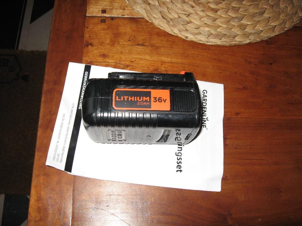 Accu 36 volt 2,0 A Black en Decker, Ophalen, Nieuw