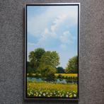 Schilderij Bloemenweide Arnold Voet Uelsen Duitsland, Ophalen