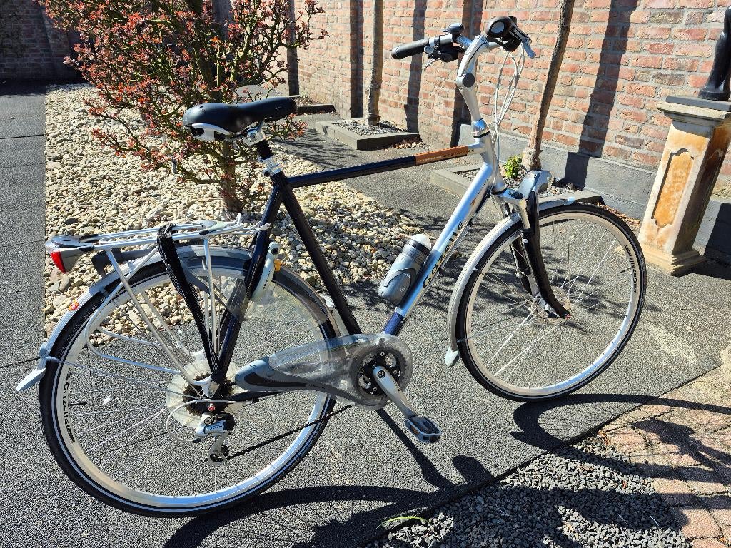 Gazelle herenfiets Medeo vv City, Ophalen, Gebruikt, Versnellingen, 61 tot 65 cm