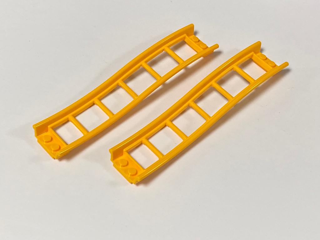 Partij 2x Lego golvende helling rails in diverse kleuren, Overige thema's, Lego, Nieuw, Ophalen of Verzenden