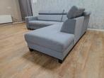 GRATIS BEZORGEN - Mooi Grijs Hoekbank, Info@banxtel.nl, Hoekbank, Hoekbank, Ophalen of Verzenden