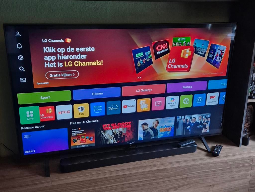 LG Smart TV 65 inch - Perfecte beeldkwaliteit, Ophalen, LED, Zo goed als nieuw, 100 Hz