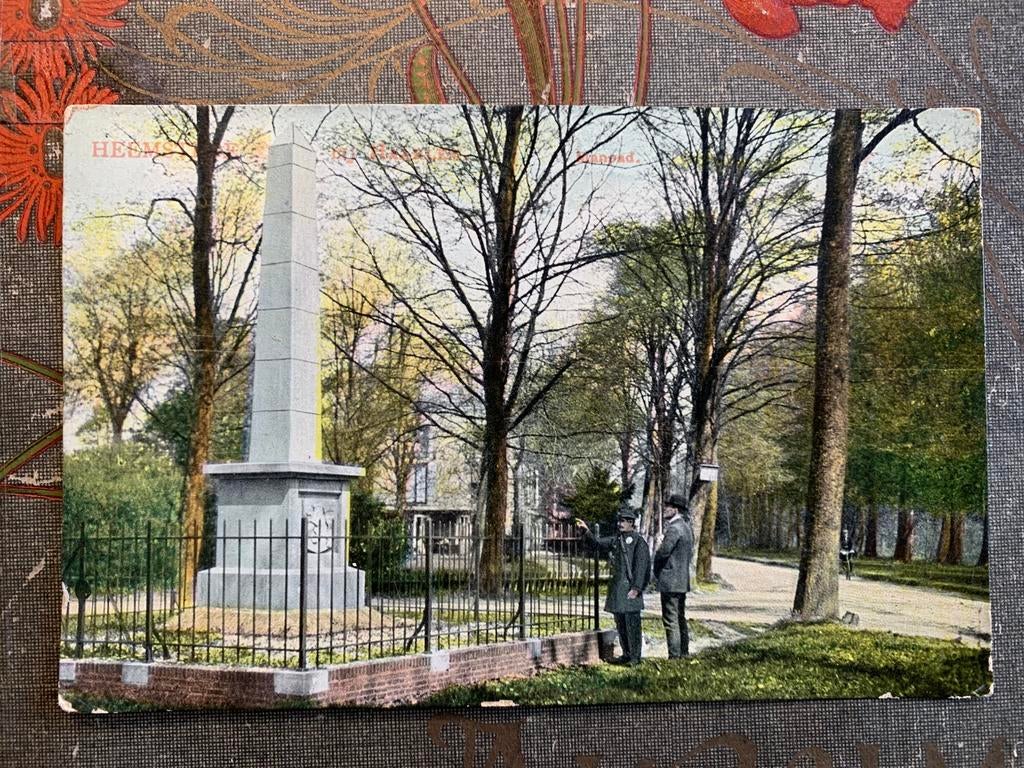 1916 Heemstede bij Haarlem - Manpad (NR), Ophalen of Verzenden, Voor 1920, Gelopen, Noord-Holland