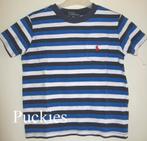 Maat 98 Gestreept Ralph Lauren t-shirt NIEUW (8972) a, Nieuw, Ophalen of Verzenden, Shirt of Longsleeve, Jongen