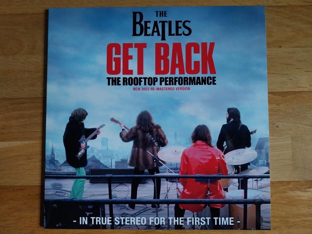 Lp - THE BEATLES  - get back - the rooftop performance, Ophalen of Verzenden, Zo goed als nieuw