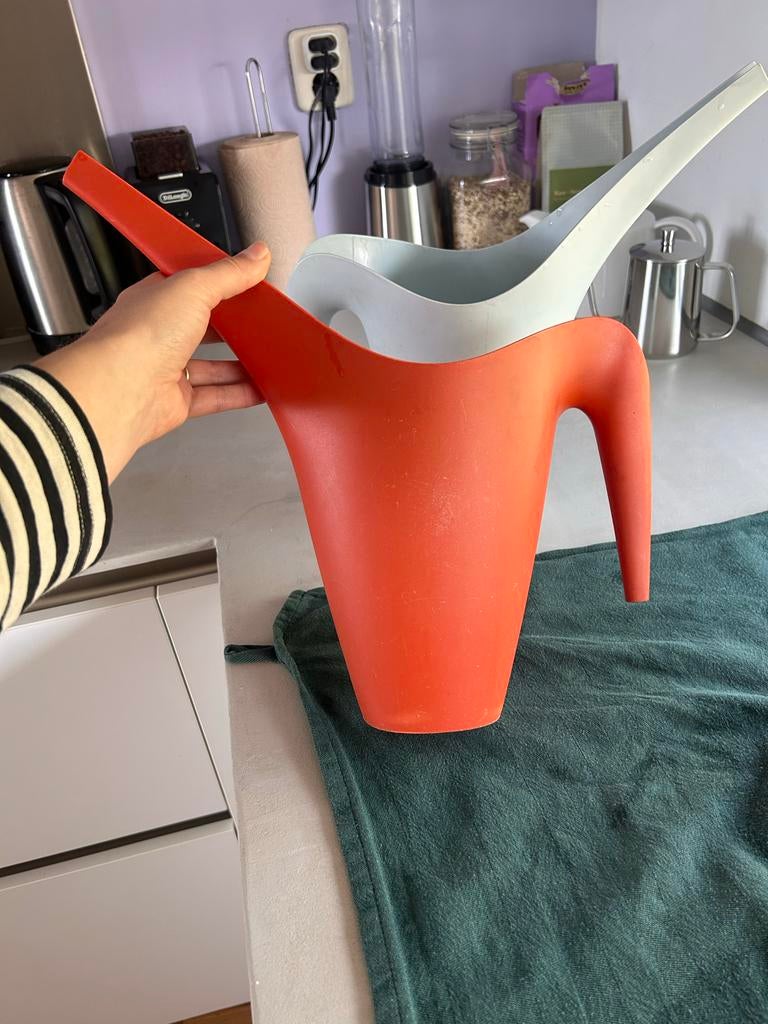 IKEA PS 2002 Gieter Oranje Rood, Ophalen of Verzenden, Gebruikt, Kunststof
