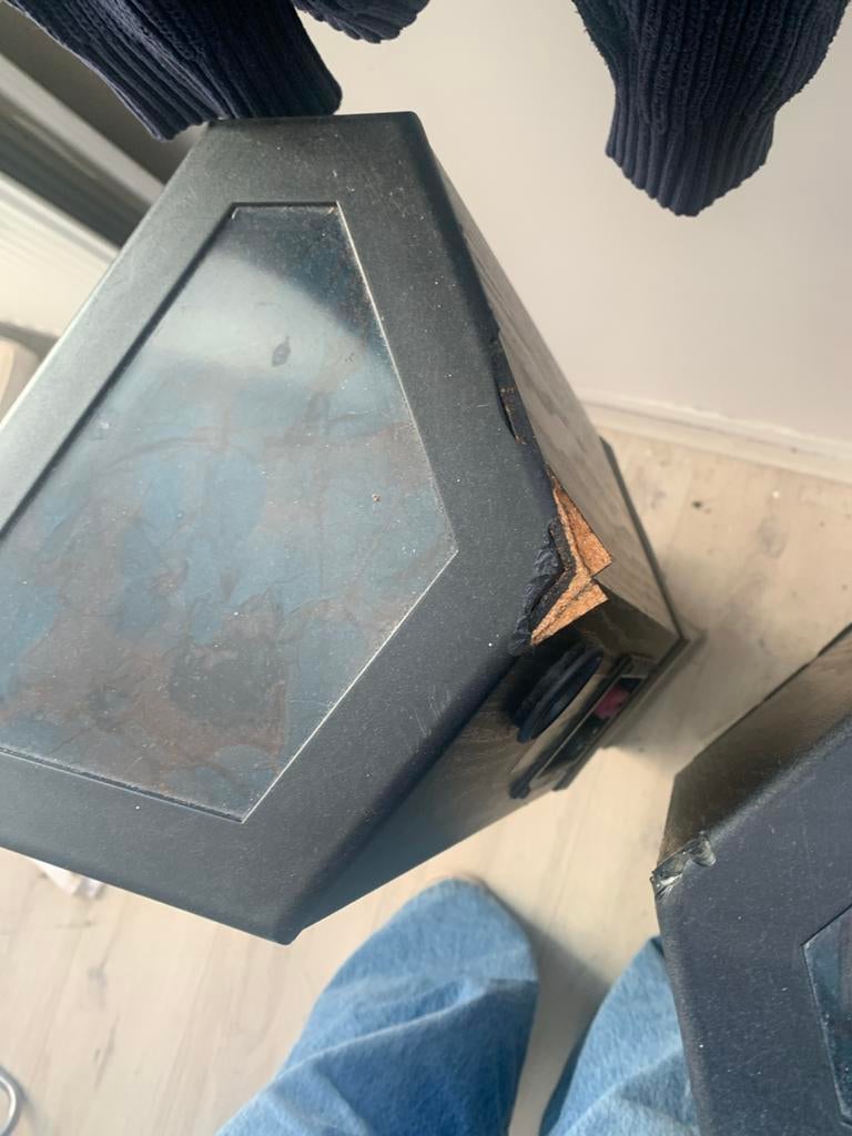 Tannoy speakers met gebruikerssporen, Ophalen of Verzenden, Gebruikt, Front, Rear of Stereo speakers, Overige merken