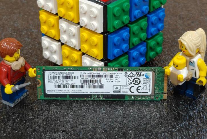 Samsung PM981 512GB NVMe SSD, Computers en Software, Harde schijven, Zo goed als nieuw, Desktop, Intern, SSD, Overige aansluitingen