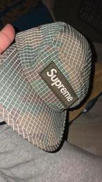 Supreme Reflective Grid Camo Camp Cap, Kleding | Heren, Hoeden en Petten, Supreme, One size fits all, Ophalen of Verzenden, Pet