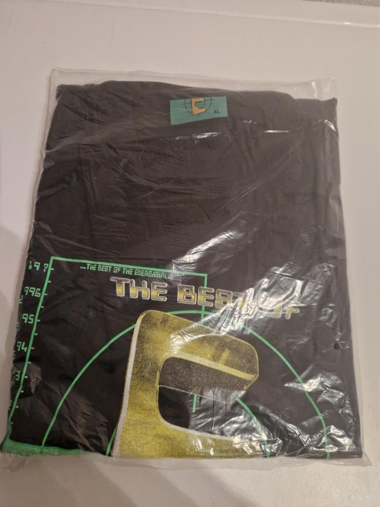 Best of the energiehal xl t shirt nieuw in seal thunderdome, Verzenden, Nieuw, Maat 56/58 (XL), Zwart