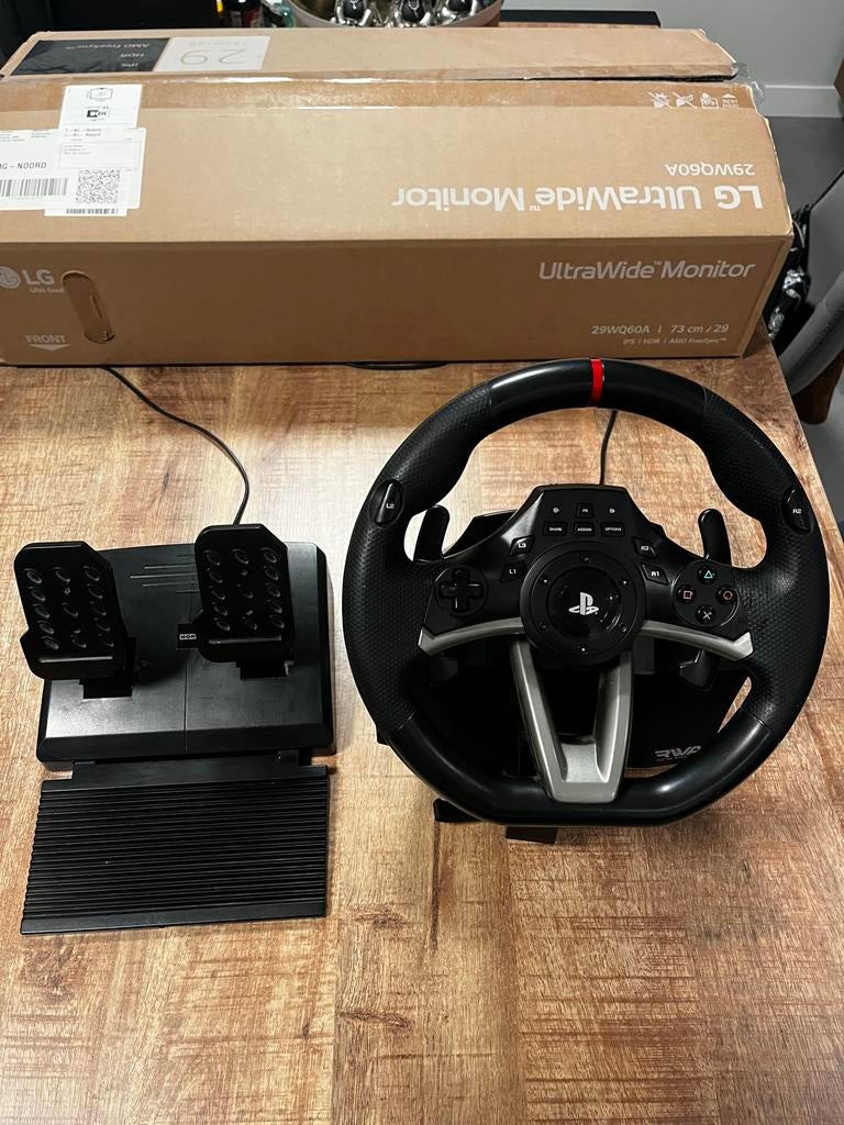 Hori Apex Race Stuur voor PS, Xbox, PC - Zo goed als nieuw, Spelcomputers en Games, Ophalen, Overige merken, Zo goed als nieuw